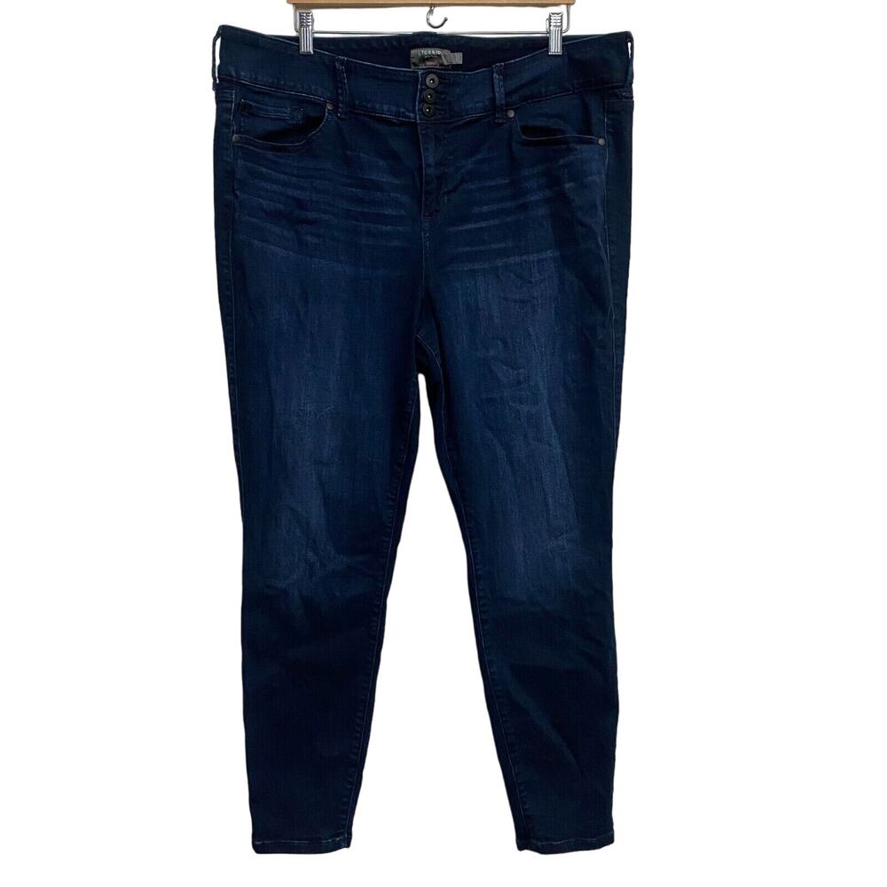 Torrid Jegging Super Soft Crop Stretch Jeans Women's Plus Size 22T